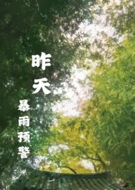 今天的暴雨预警